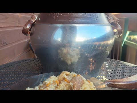 Видео: Плов в афганском казане 