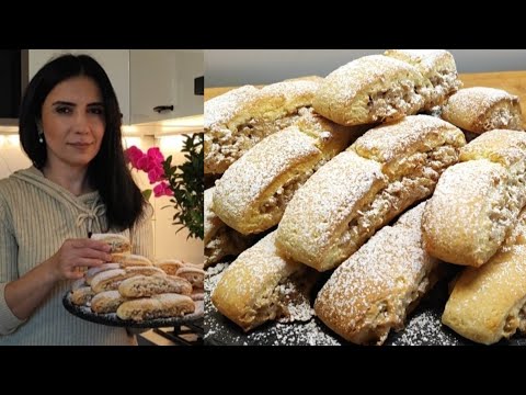 Видео: Ընկույզով, անուշ բույրով, սիգարետից համեղ խմորեղեն #ореховыйторт #сигареты