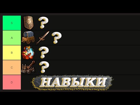 Видео: Тир-лист Навыков Герои 5 Universe 1.3.1