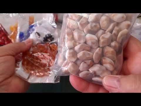 Видео: #Бусины#камни#распаковка