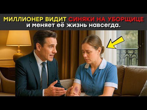 Видео: Миллионер увидел избитую уборщицу и сделал немыслимое