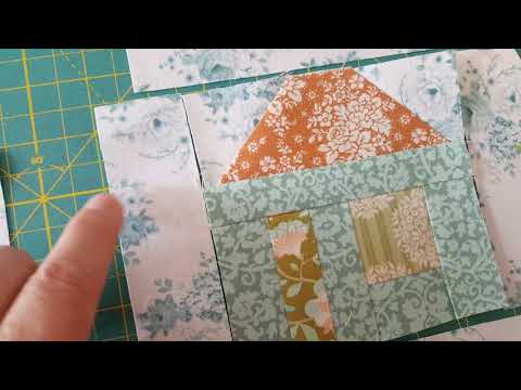 Видео: 146. Влог: лоскутные и швейные процессы недели/ блоки домики и прикладное оформление вышивки.
