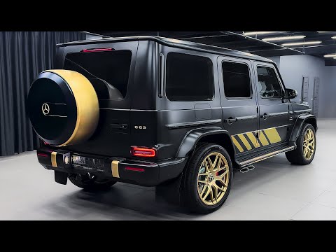 Видео: 2025 Mercedes-AMG G63 Grand Edition - Детали интерьера и экстерьера