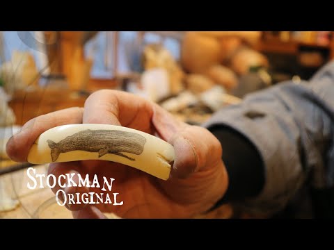 Видео: Как вырезать кита (ваш первый проект в технике Scrimshaw)