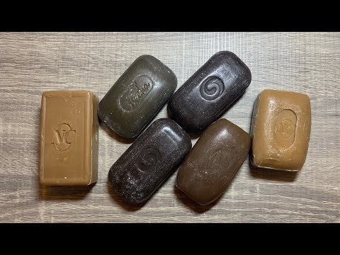 Видео: 125 Cutting tar bars of soap | Режу дегтярное мыло | ASMR soap | No talking