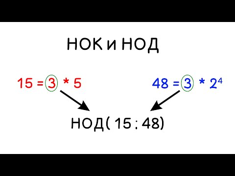 Видео: НОД и НОК: Простое Объяснение для всех