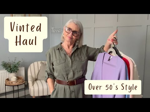 Видео: «Vinted Haul | Шикарный и доступный стиль для женщин старше 50 👗 Модные находки, которые вам понр...
