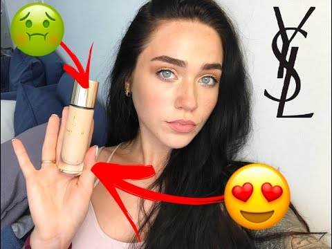 Видео: ОБЗОР/ТЕСТ ДРАЙВ ТОНАЛЬНОГО Yves Saint Laurent Touche Eclat