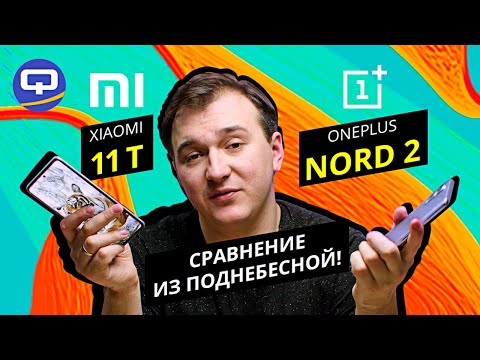 Видео: Oneplus Nord 2 vs Xiaomi 11T. Сравниваем каждый дюйм.