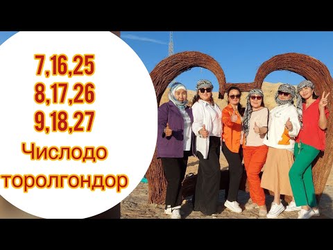 Видео: 7,16,25,8,17,26,9,18,27 числодо торолгондор плюста минуста кандай озгорушот