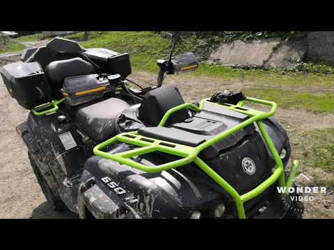 Видео: Квадроцикл РМ 650-2 Совет, краткий обзор пробег 500км.