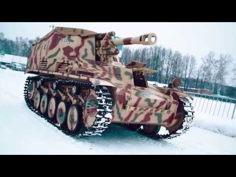 Видео: Реставрация САУ «Wespe»