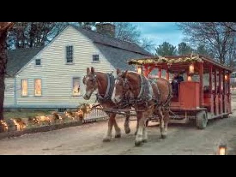 Видео: Дальнобой США // Из города в деревню // Музей, как раньше жили люди в Америке.