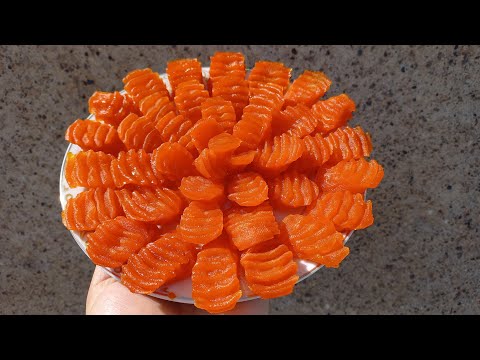 Видео: 🥕Հետաքրքիր և համեղ չիր ԳԱԶԱՐԻՑ /  🥕Интересный и вкусный цукат из МОРКОВЬКОЙ / 🥕Dish from carrots