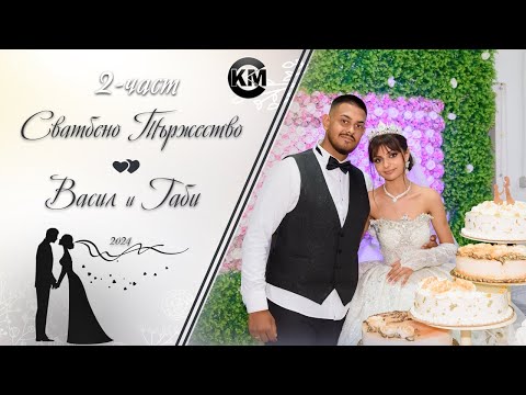 Видео: (2 част) Сватбено Тържество на Габи и Васил - | Ork Azis Group & Ramko | | Koko Mix | (2024)