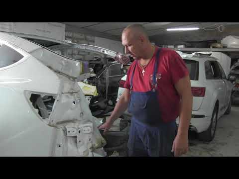 Видео: Разбор кузова элеткромобиля Tesla Model 3.