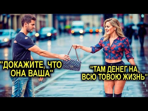 Видео: Бедный Отец-Одиночка Вернул Сумку С Деньгами… И Не Знал, Что Её Хозяйка — Молодая Миллионерша!