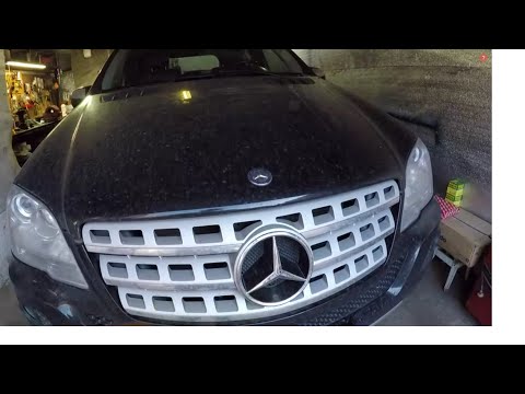 Видео: Замена трос  и колодки ручника.Мерседес ML 350. 164.