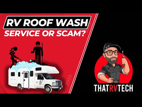 Видео: Действительно ли вашему автодому нужна мойка крыши? Давайте обсудим это.