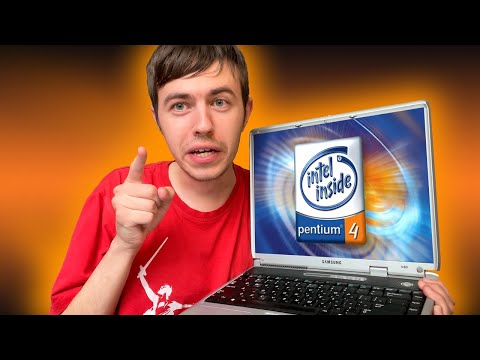 Видео: Мощный ноутбук на Pentium 4! На что способен в 2025?