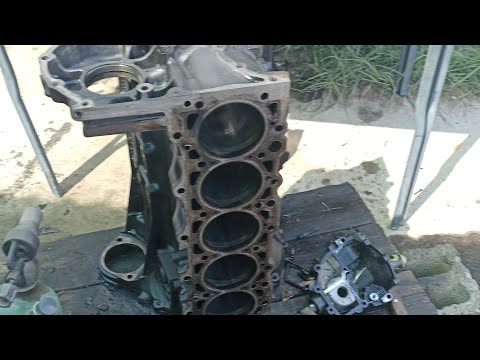Видео: Сборка мотора ОМ 602 переделанный на газ