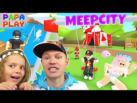 Видео: MeepCity Так и не понял, как ловить рыбу