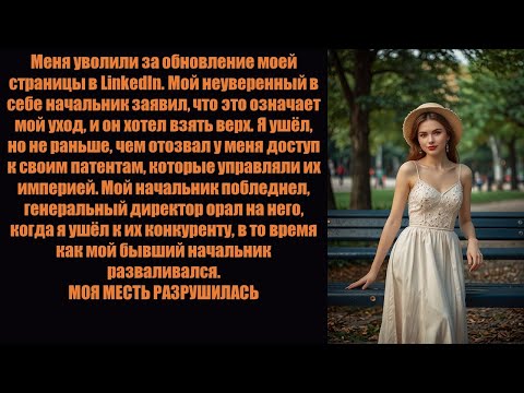 Видео: Меня уволили за обновление профиля в LinkedIn. Мне принадлежали патенты, управлявшие всей их ком....