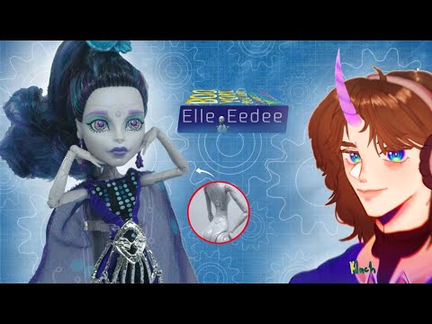 Видео: 🤖 КУКЛА КИБОРГ С ИССКУСТВЕННЫМ ИНТЕЛЕКТОМ?! | ОБЗОР КУКЛЫ MONSTER HIGH Elle Eedee Boo York | part 22