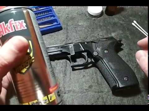 Видео: Sig P226 - чистка с неполной разборкой.