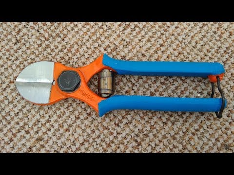 Видео: Секатор Due Buoi - тест на ветках разной толщины