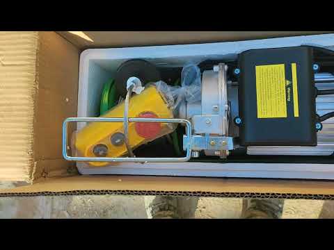 Видео: Подъемник (тельфер) Procraft TP1000, 1 тонна, 1600 Вт