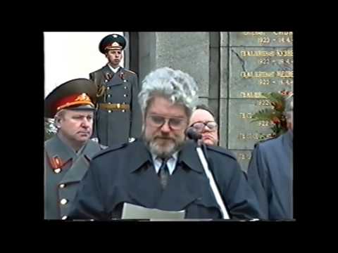 Видео: Снятие караула в Тиргартене  22 12 1990  10 часов утра