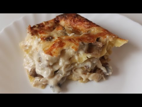 Видео: Лазанья с грибами. Самый подробный рецепт. Готовим вместе!