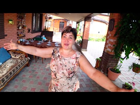 Видео: Встречаем гостей! // Готовим плов на мангал-казане // Жарим шашлык