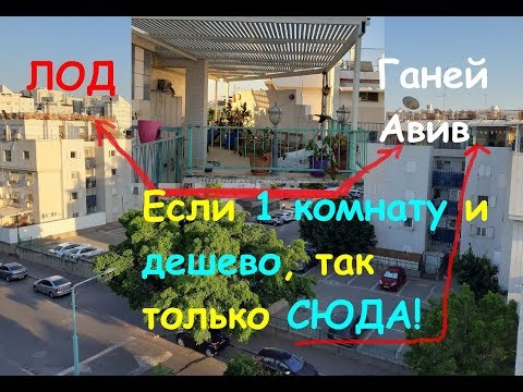Видео: г. Лод, Израиль. Ищем квартиру. Куда мы попали, и где наши тапки!?