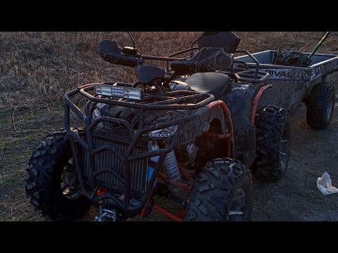 Видео: поехал за металлом на дальняк на квадроцикле 4x4