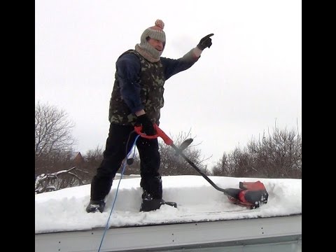 Видео: Тест - снегоуборщик электрический