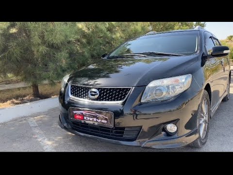 Видео: Обзори Toyota Corolla Fielder 2010 дар комплектацияи X 202/Обзори Точики