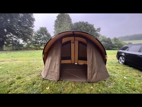 Видео: Карповая Палатка фирмы FOX  R Series 1 Man  XL Khaki
