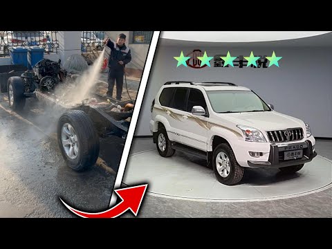 Видео: Потратил 9000 долларов на Toyota Prado GX 20 лет назад — восстанавливаем сгнивший Toyota Prado GX.