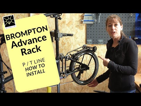 Видео: Установка багажника Brompton Advance