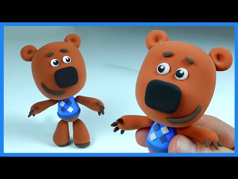 Видео: Как слепить Кешу из пластилина. Ми-ми-мишки.