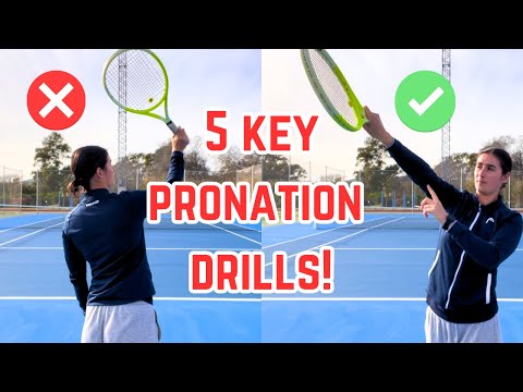 Видео: 5 упражнений на пронацию для лучшей подачи в теннисе