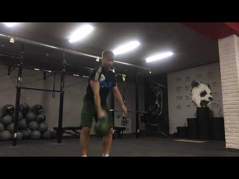 Видео: #тренировкигиревиков: рывок 24кг 20 минут