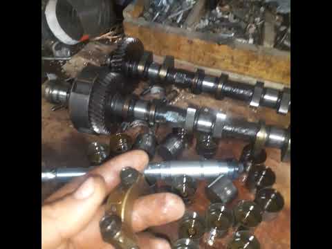 Видео: марк 2.1GFE BEAMS.установка гбц,распредвалов.