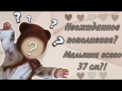 Видео: Unpacking the reborn📦Распаковка нового реборна ✨У нас пополнение🧸Моя первая недоношенная малышка?😍