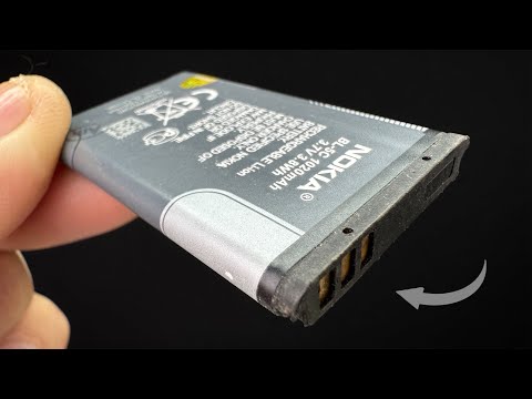 Видео: Производитель NOKIA не говорит вам, что его старые аккумуляторы телефонов могут это делать