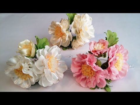 Видео: Simple flower / Simple flor / Простой цветок