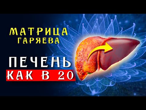 Видео: Мощное Омоложение Печени ☀️ Матрица Гаряева Восствновление и Регенерация Печени