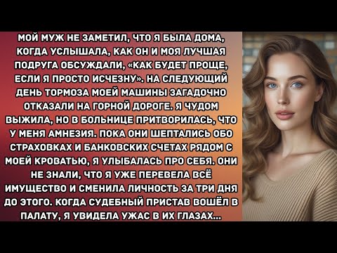 Видео: Мой муж не заметил, что я была дома, когда услышала, как он и моя лучшая подруга обсуждали, «как...